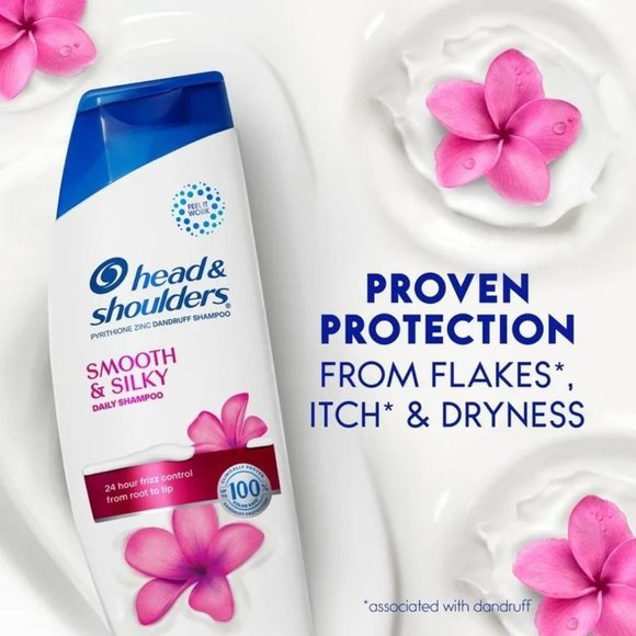 NEW Head and Shoulders Dandruff Shampoo - Smooth and Silky - 12.5 oz | NEW - Picture 3 of 5